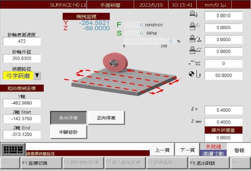 伟扬精机平面磨床等高块研磨